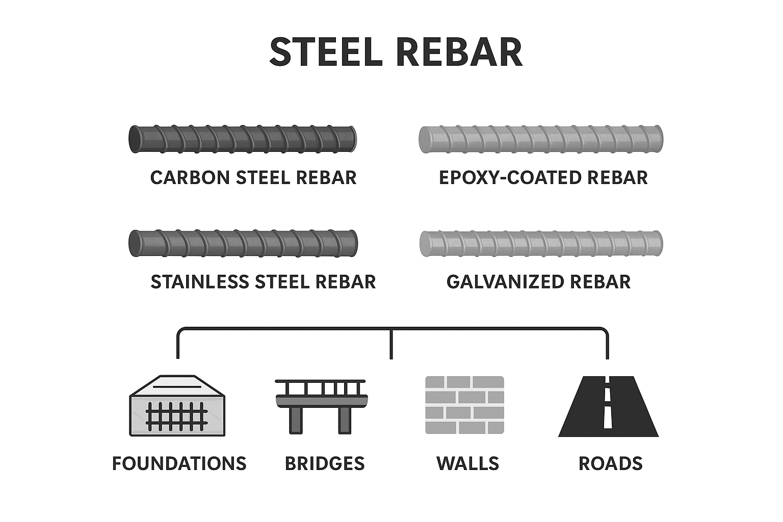 diagram of rebar